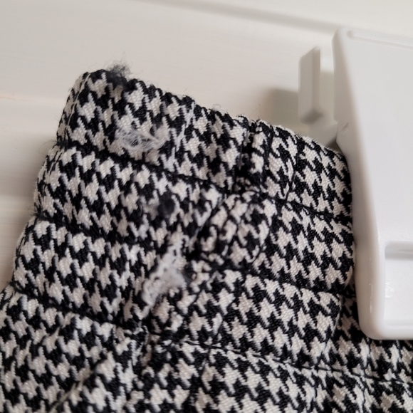 Urban Outfitters Misfit Mad Minds Black And White Houndstooth High Waisted Pants - Picture 12 of 13
